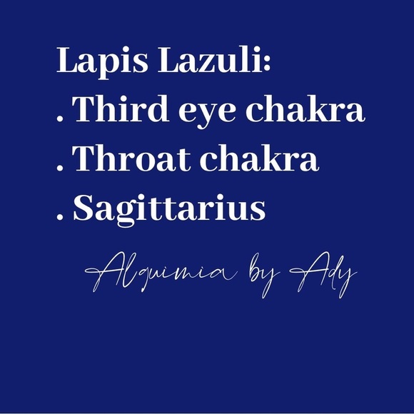 Lapis lazuli small spheres dainty 6mm stud earrings wisdom - Picture 2 of 4